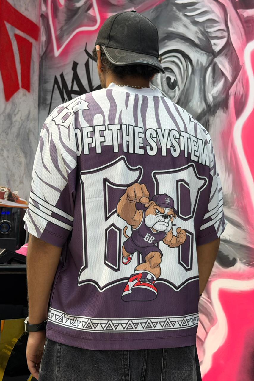AMERICAN T-SHIRT 69 PURPLE