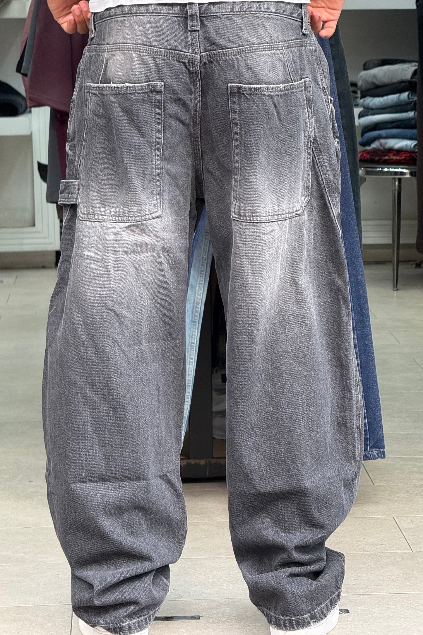 TWISTER JEANS GRIS NOIR