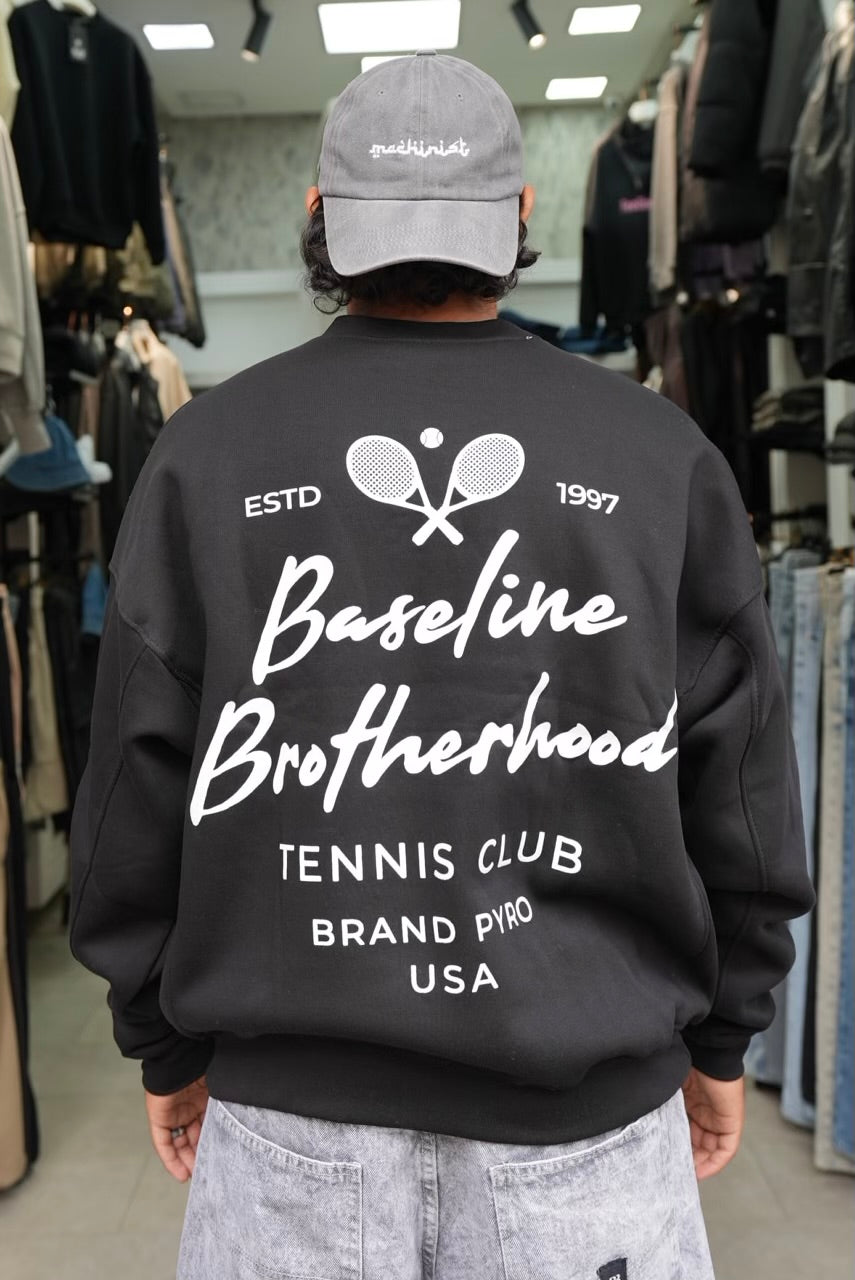 SWEATSHIRT OVERSIZE NOIR PR