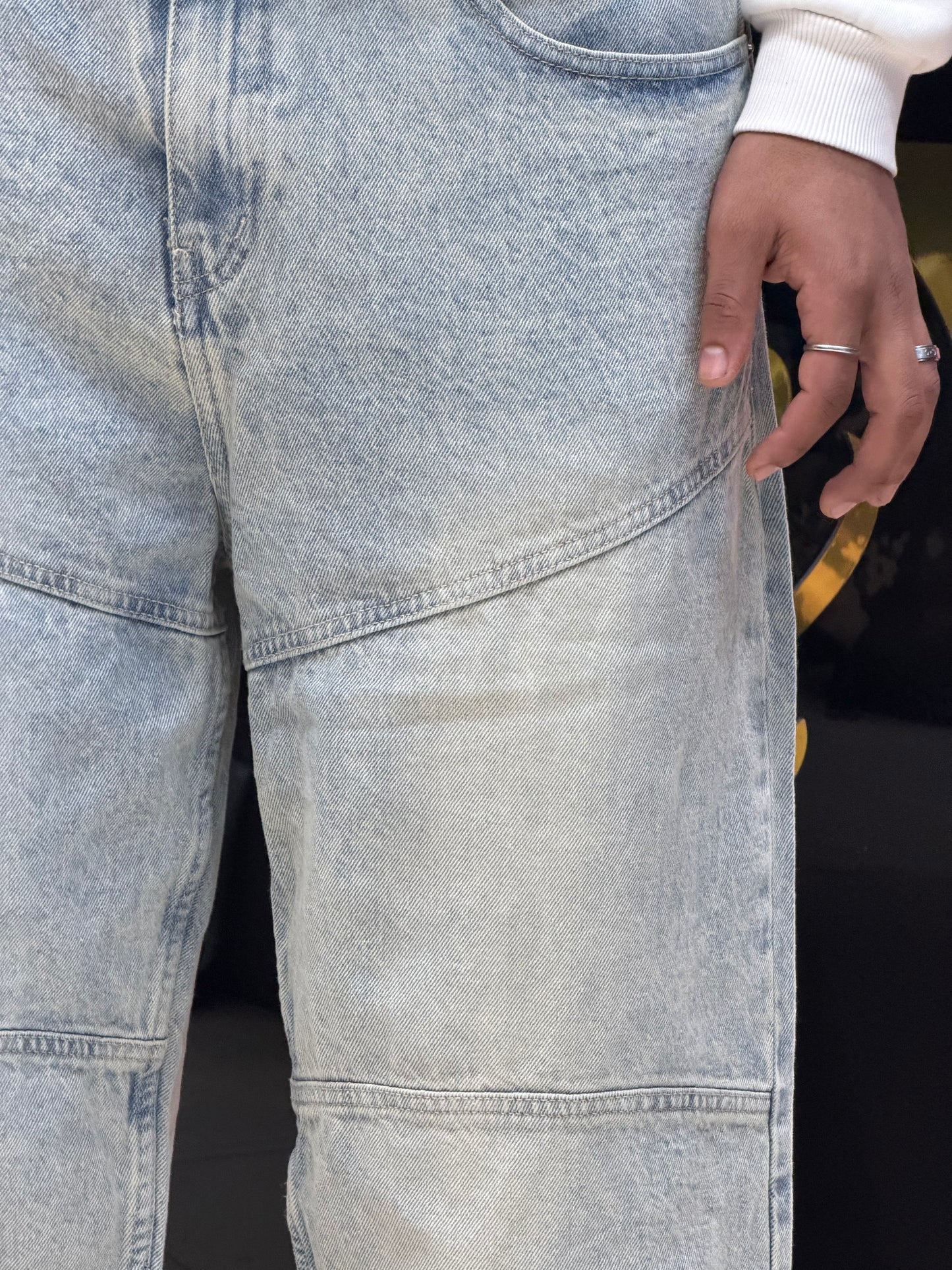 BAGGY JEANS TRETTS DIRTY CLAIR VN