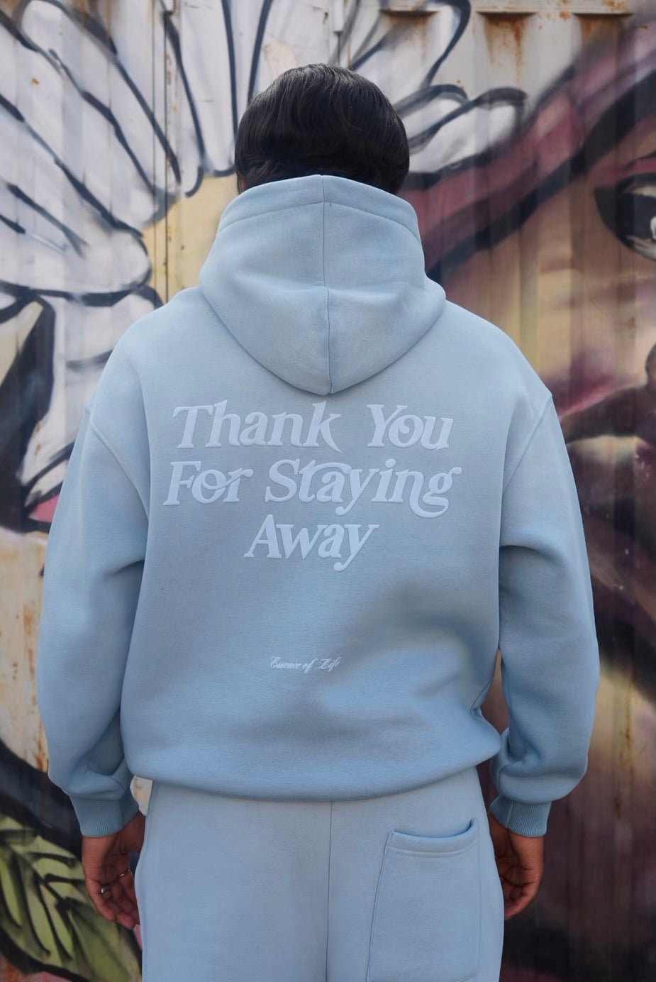 ENSEMBLE WASHED STAYING AWAY LIGHT BLEU E90-15