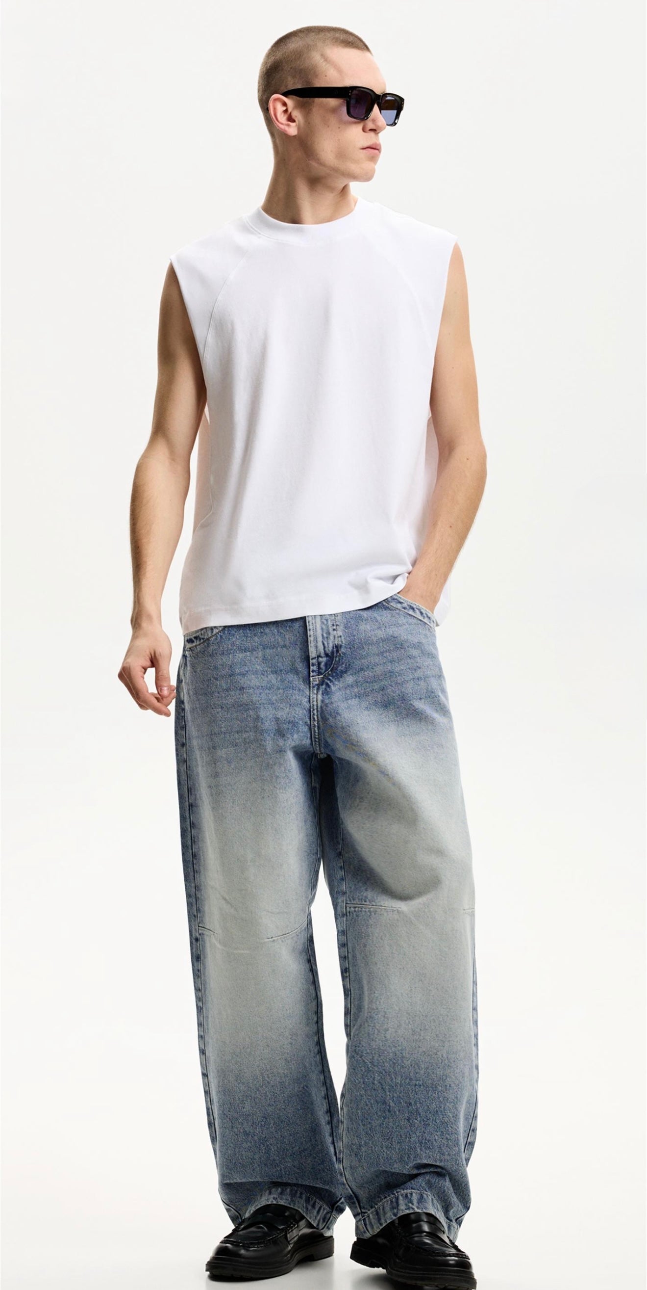 SUPPER BAGGY JEANS TIGERS BERSHKA