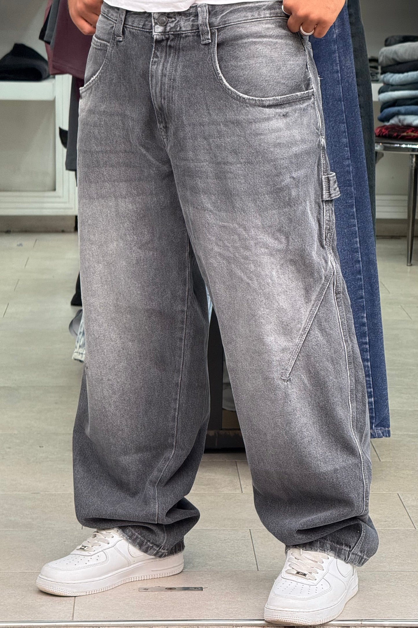 TWISTER JEANS GRIS NOIR