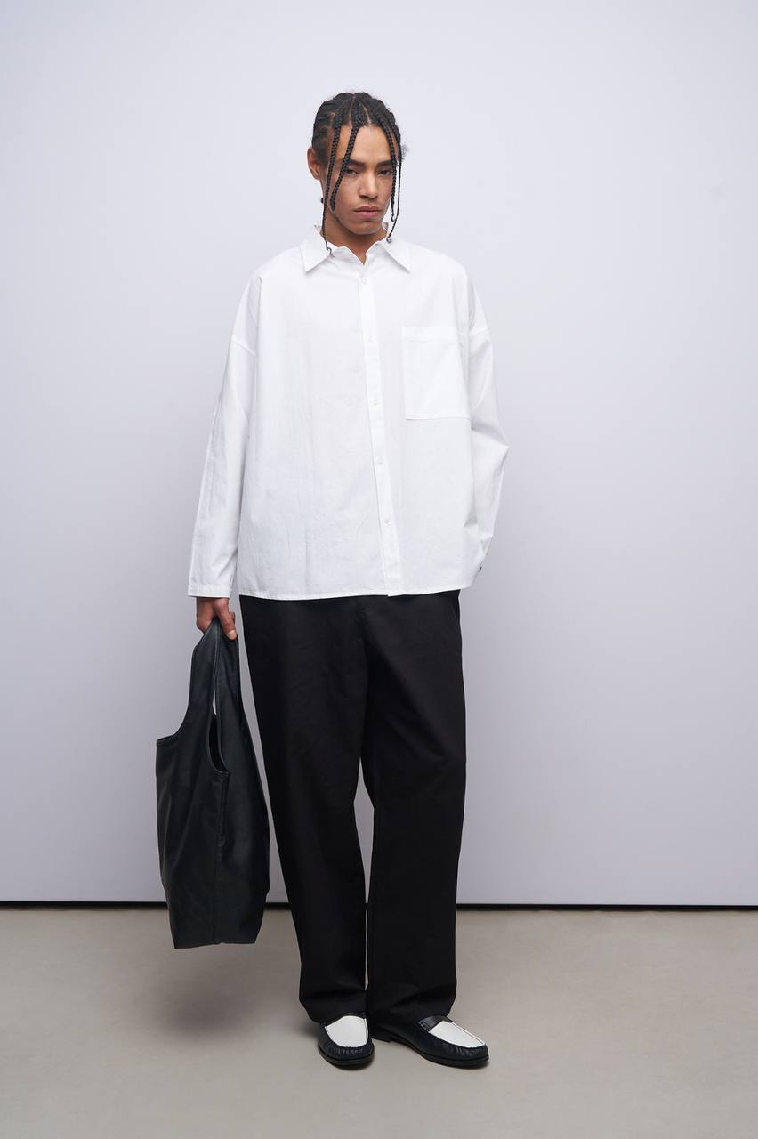 BOXY SHIRT WHITE 10-211