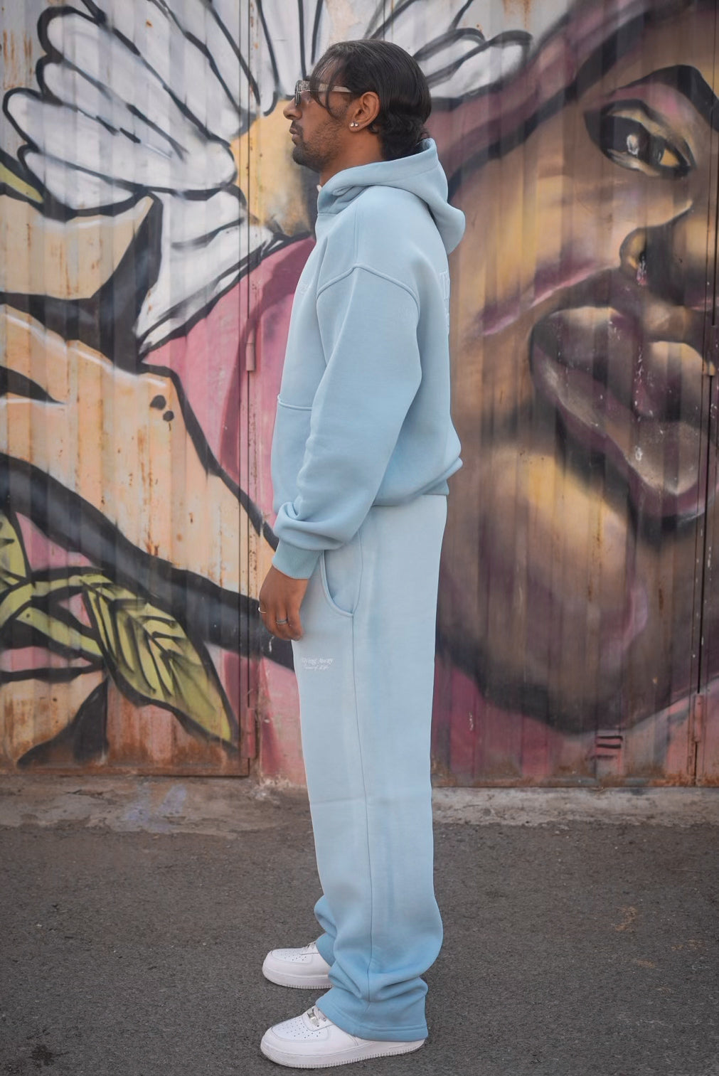 ENSEMBLE WASHED STAYING AWAY LIGHT BLEU E90-15