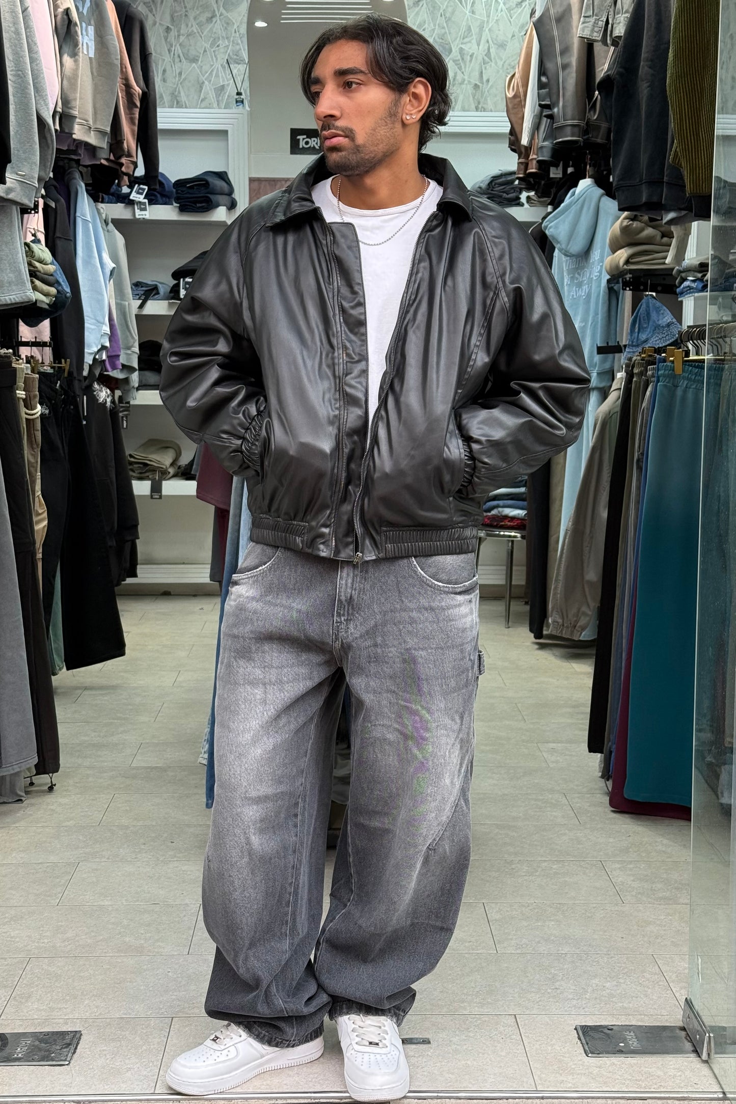 TWISTER JEANS GRIS NOIR