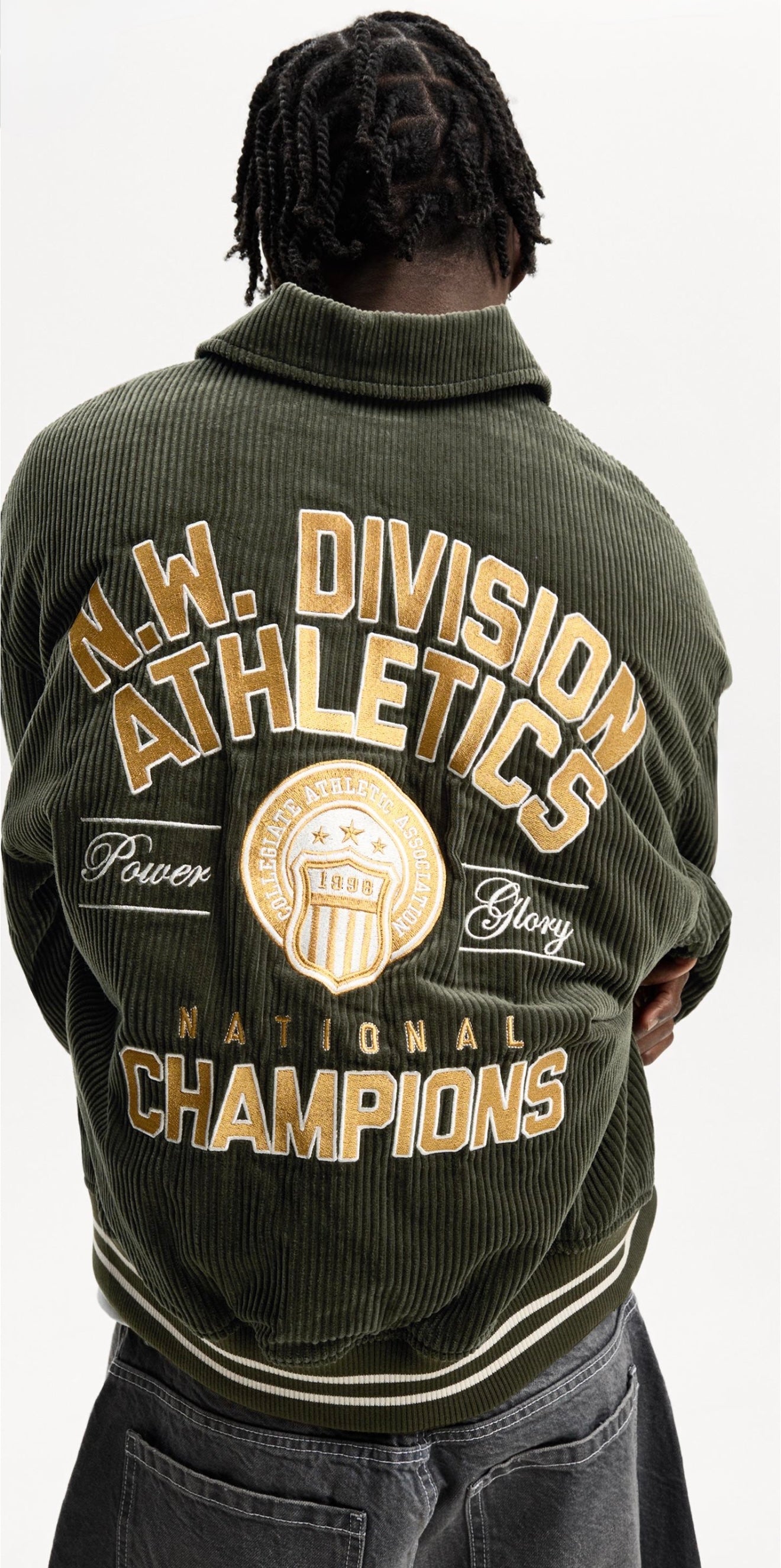 Retro corduroy jacket BERSHKA