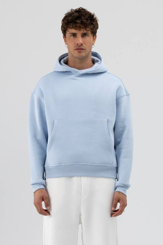 HOODIES OVERSIZE BASIC BABY BLUE E71-72