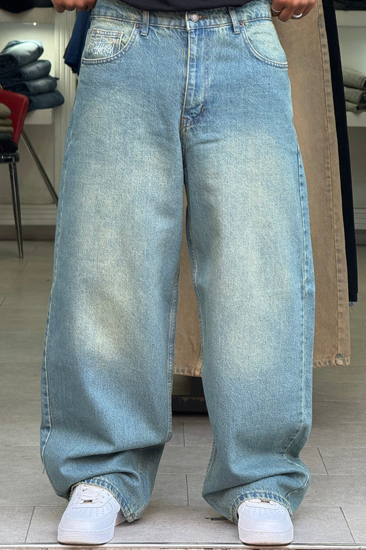 SUPPER BAGGY JEANS STUSSY (DIRTY VERT)