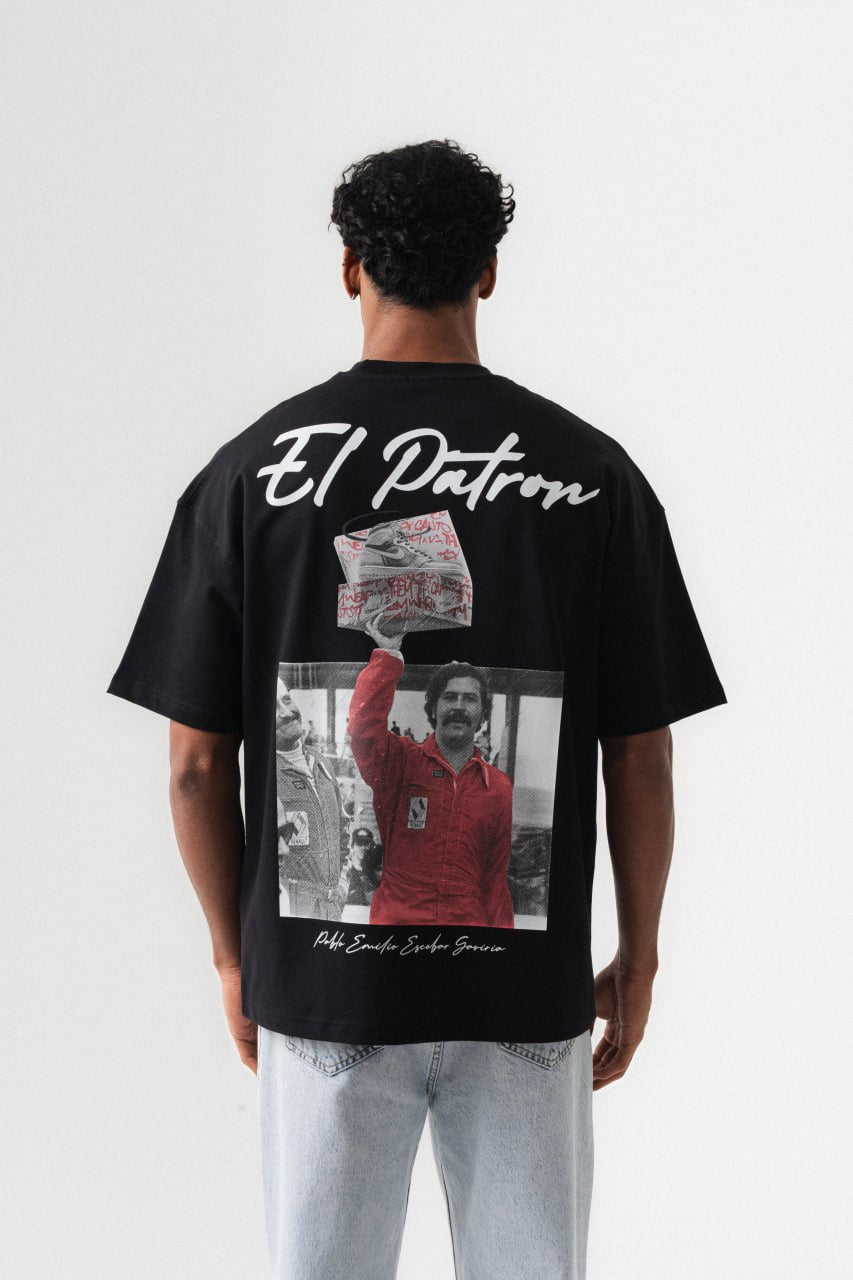 T-SHIRT EL PATRON BLACK ESCO