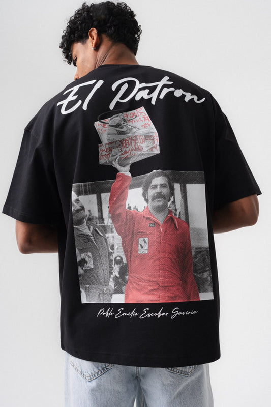 T-SHIRT EL PATRON BLACK ESCO