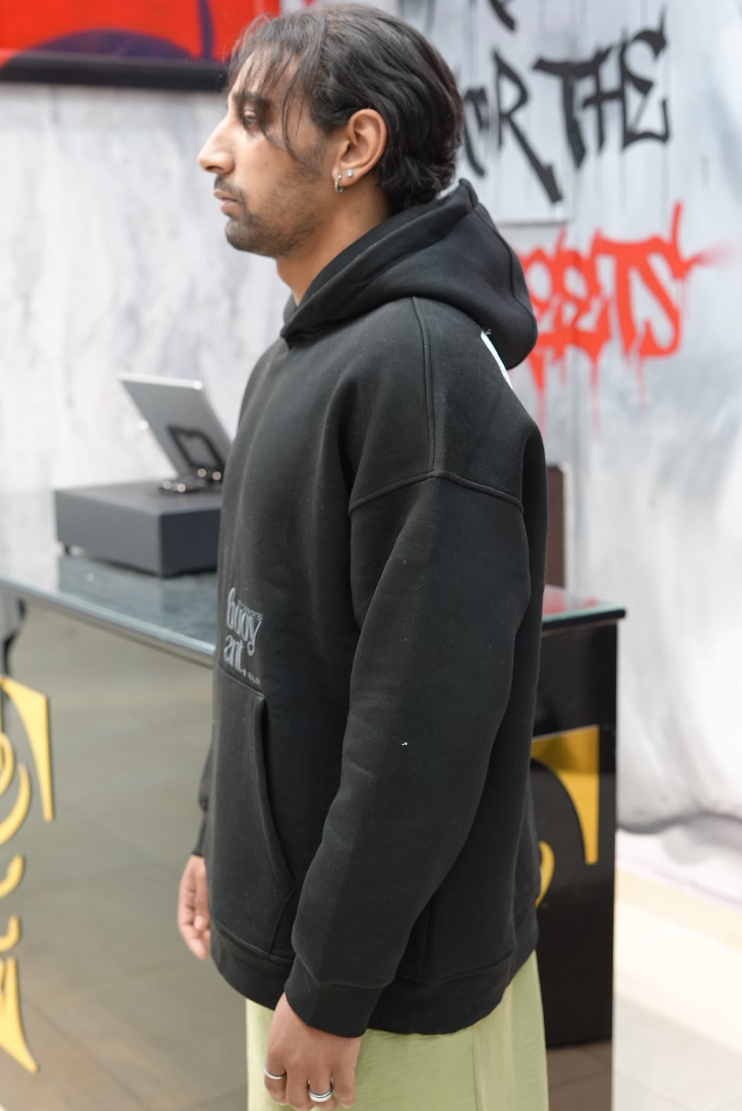 HOODIES BUOY BLACK swe25008