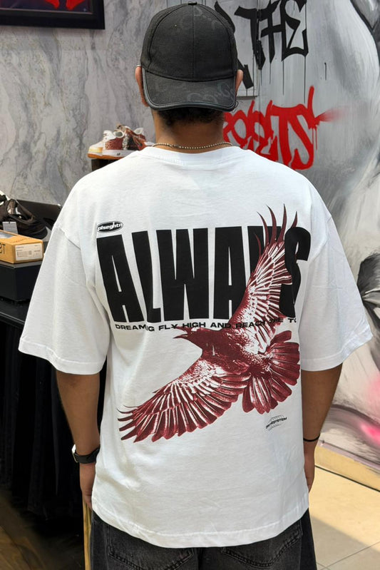 T-SHIRT ALWAYS WHITE