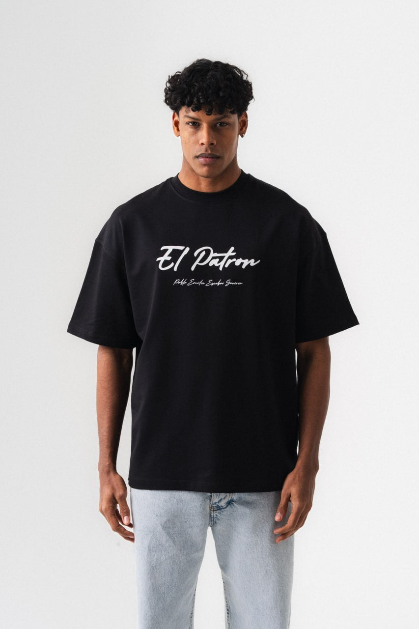 T-SHIRT EL PATRON BLACK ESCO