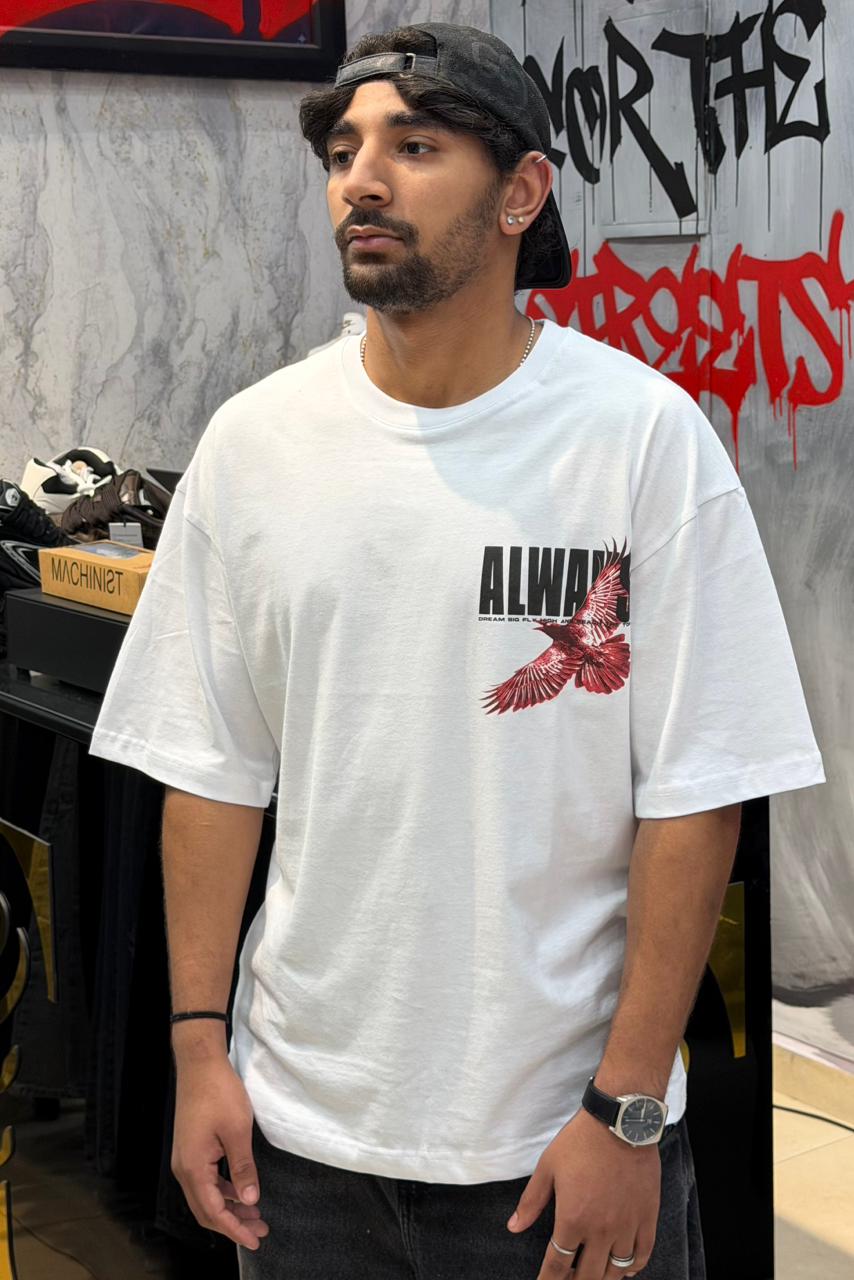 T-SHIRT ALWAYS WHITE