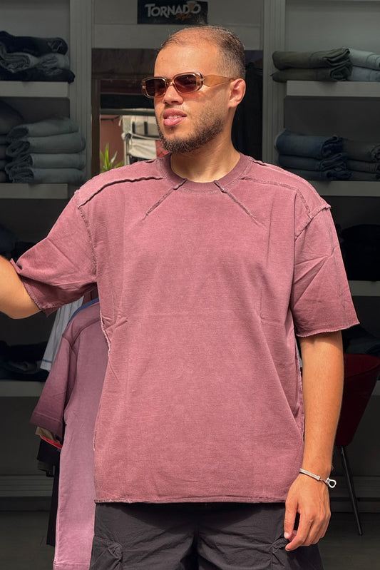 T-SHIRT PR BRUGUNDY