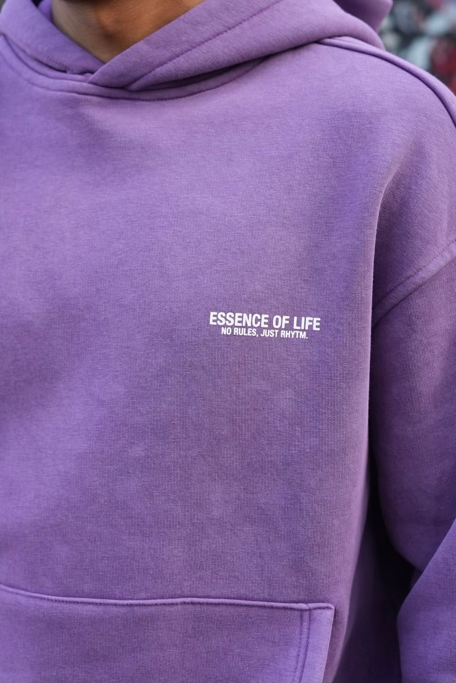 HOODIES ESENCE PURPLE E71-93