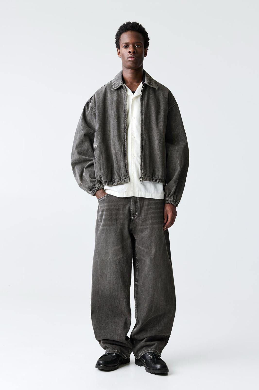 STWD denim jacket with zip