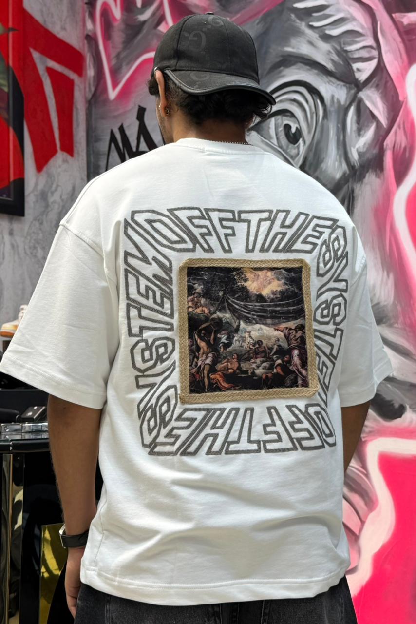 T-SHIRT OFF THE SYSTEM WHITE