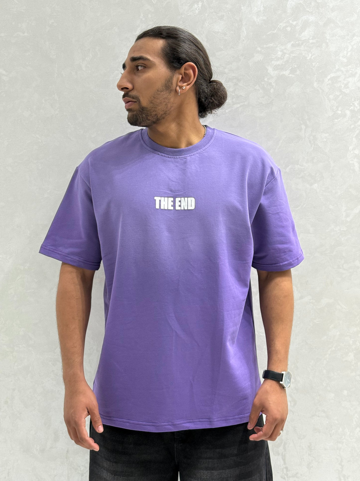 T-SHIRT THE FUTURE IS VIOLET YG-347