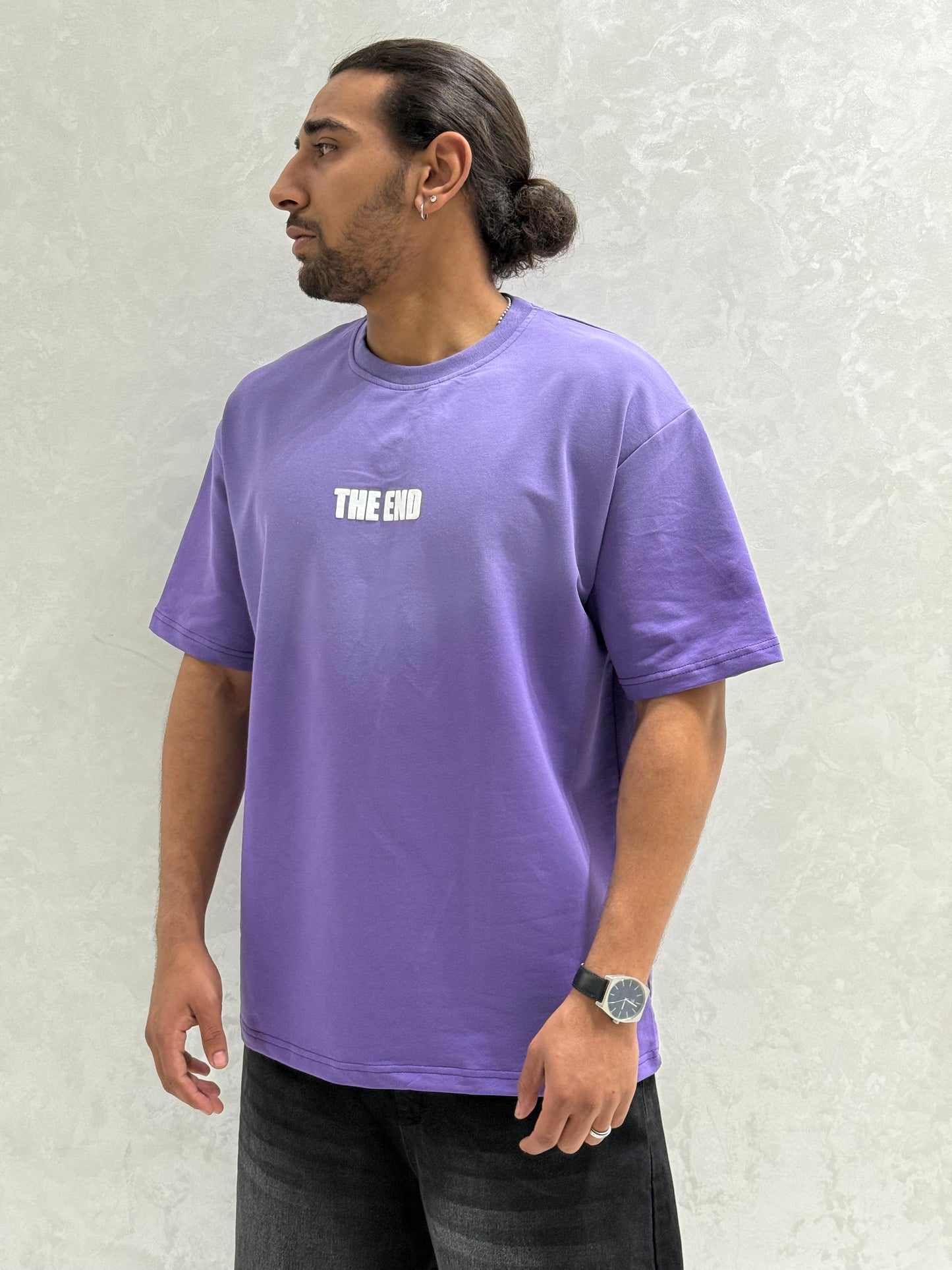 T-SHIRT THE FUTURE IS VIOLET YG-347