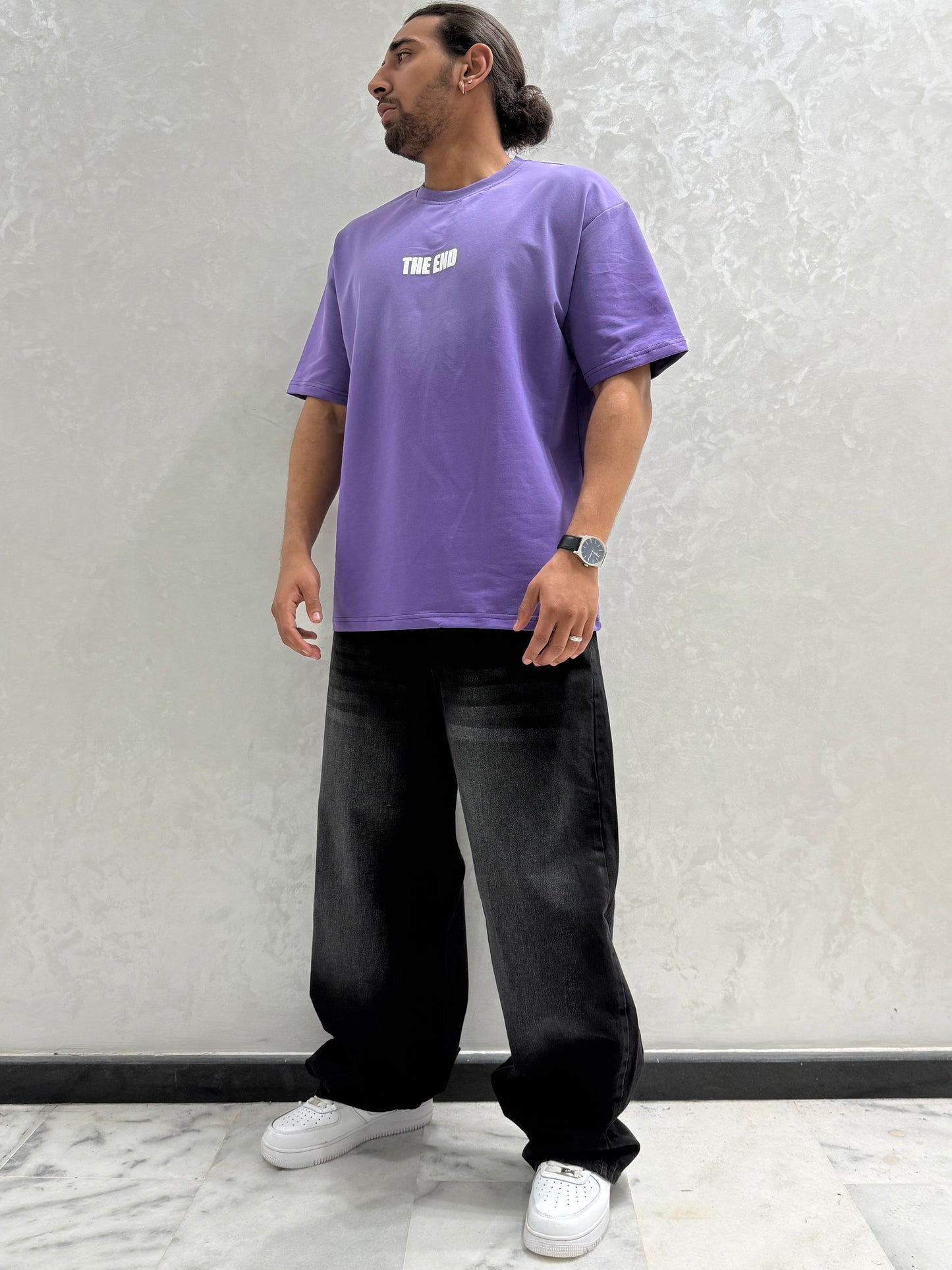 T-SHIRT THE FUTURE IS VIOLET YG-347