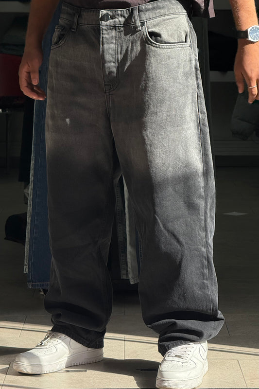 BAGGY JEANS NOIR DEGRADE BI