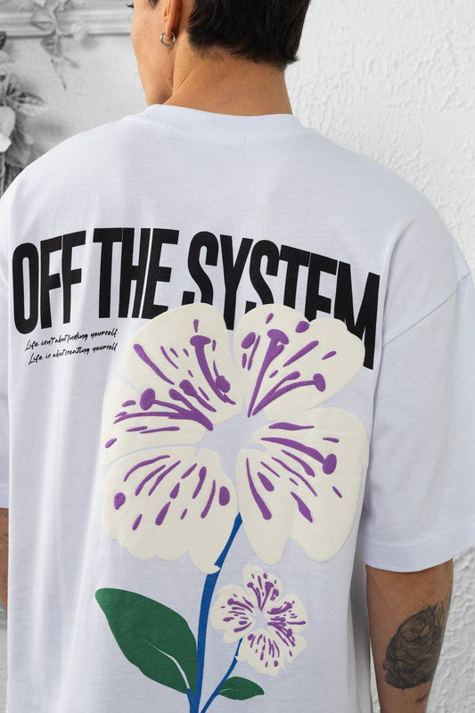 T-SHIRT FLOWER WHITE