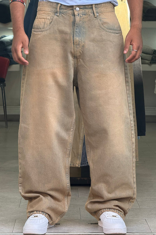 BAGGY JEANS L'INTROUVABLE (DIRTY VERT)
