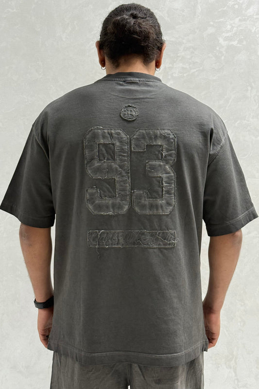 T-SHIRT PZ WASHED 93 GRIS