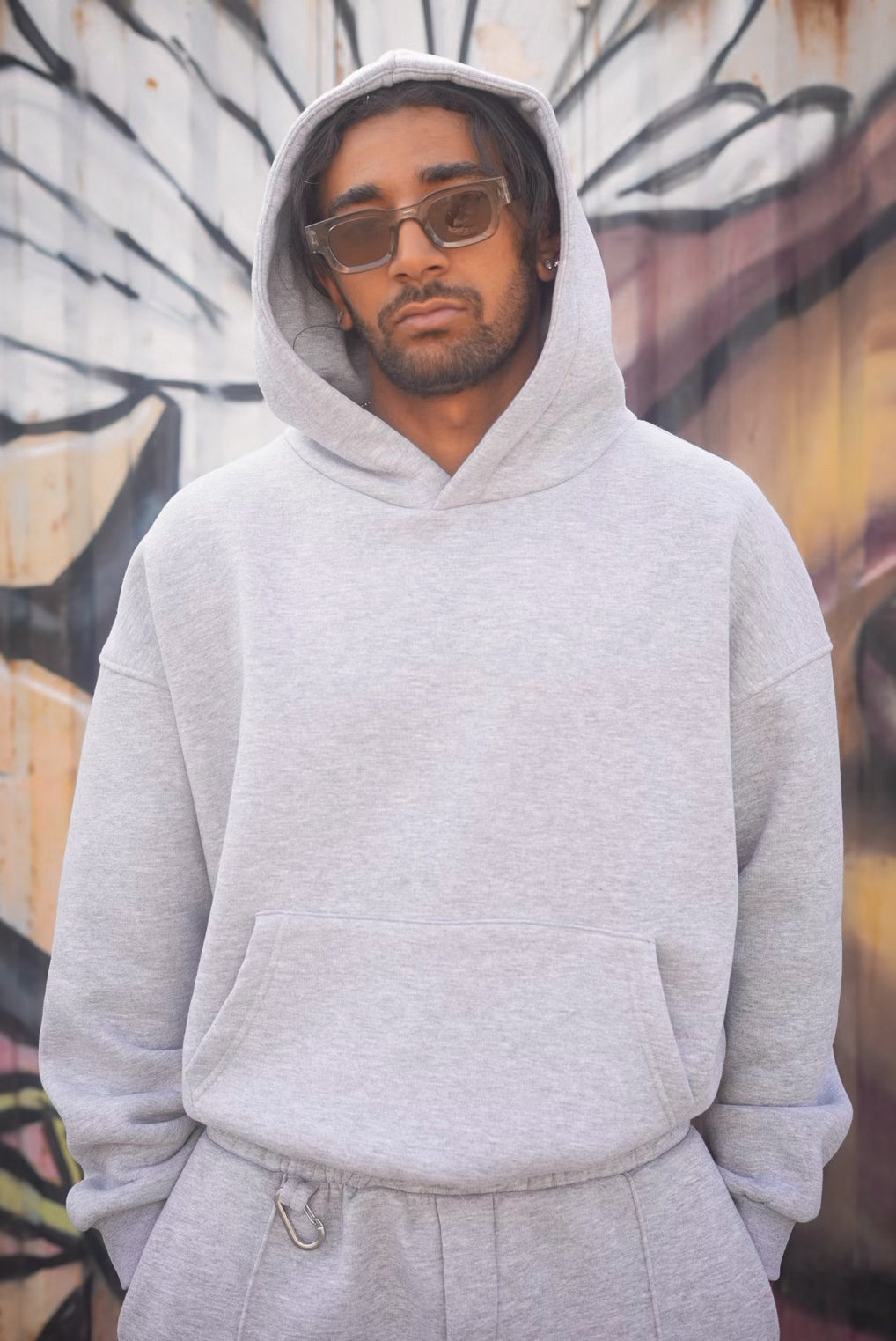 ENSEMBLE SWEET PANTS TREETS GREY BR