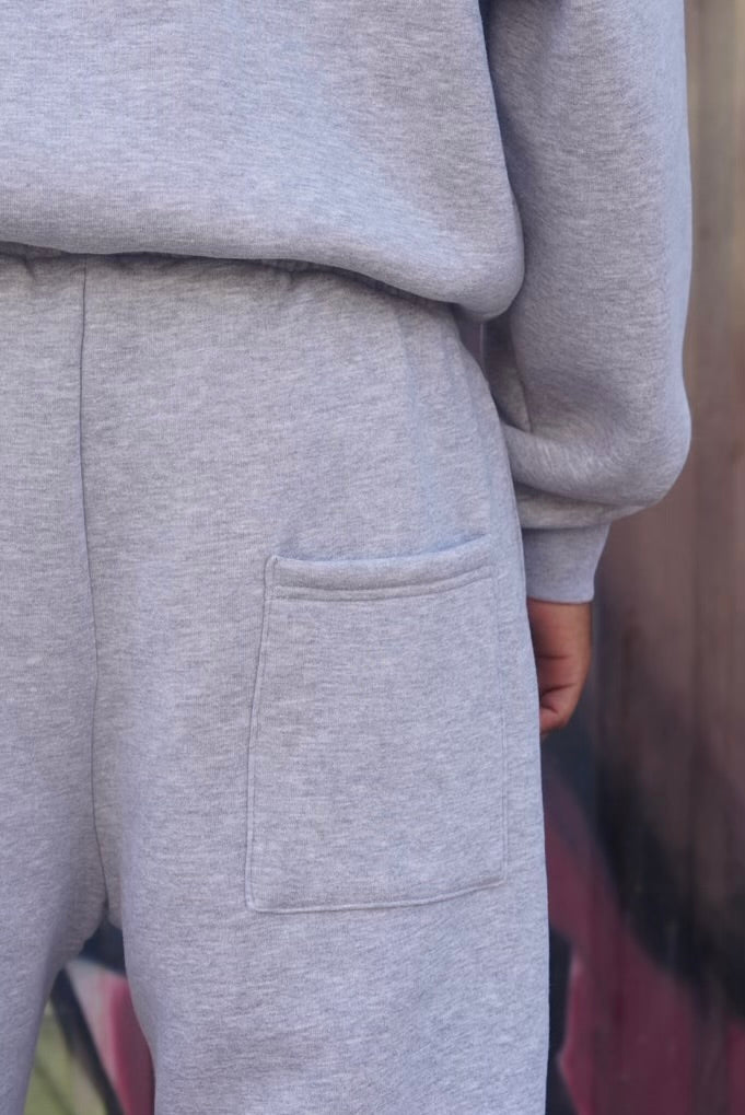 ENSEMBLE SWEET PANTS TREETS GREY BR