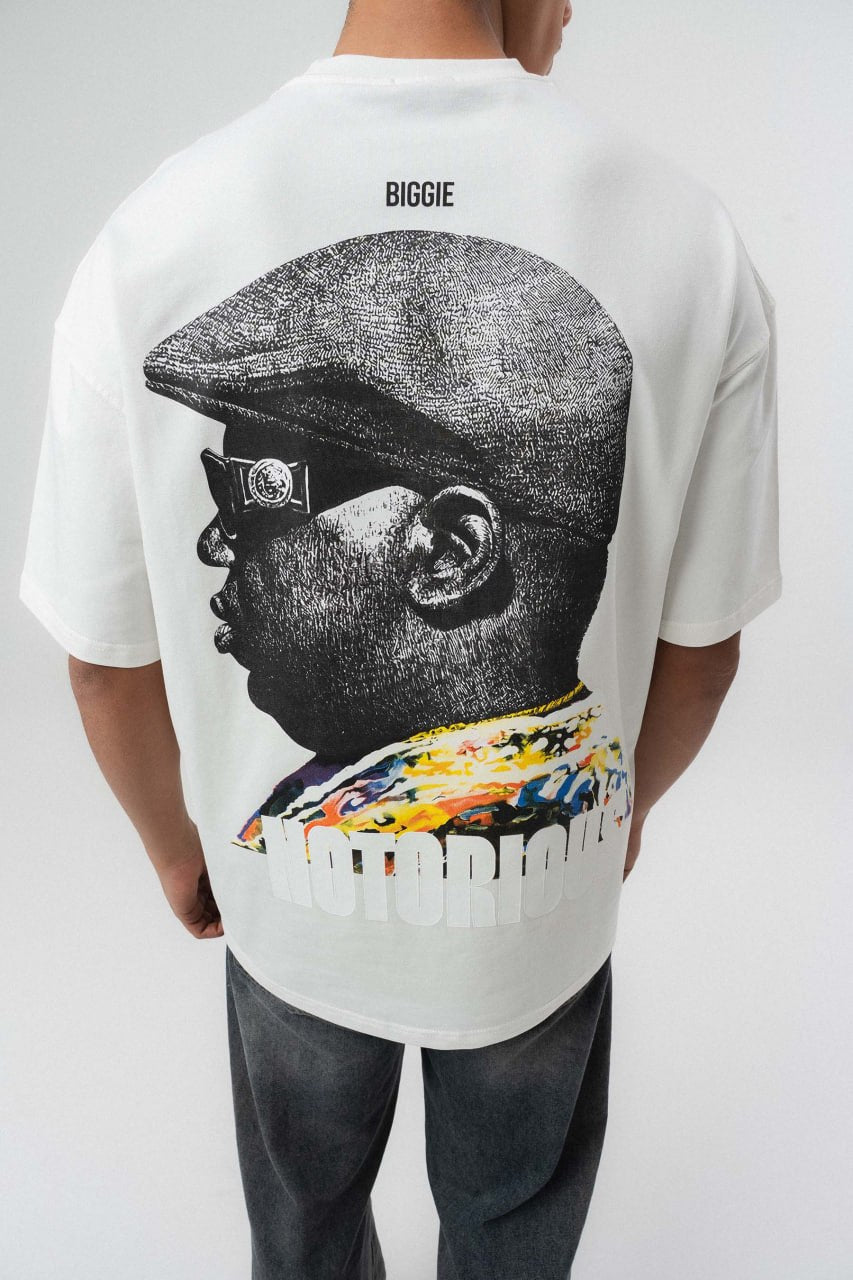T-SHIRT NOTORIOUS WHITE ESCO