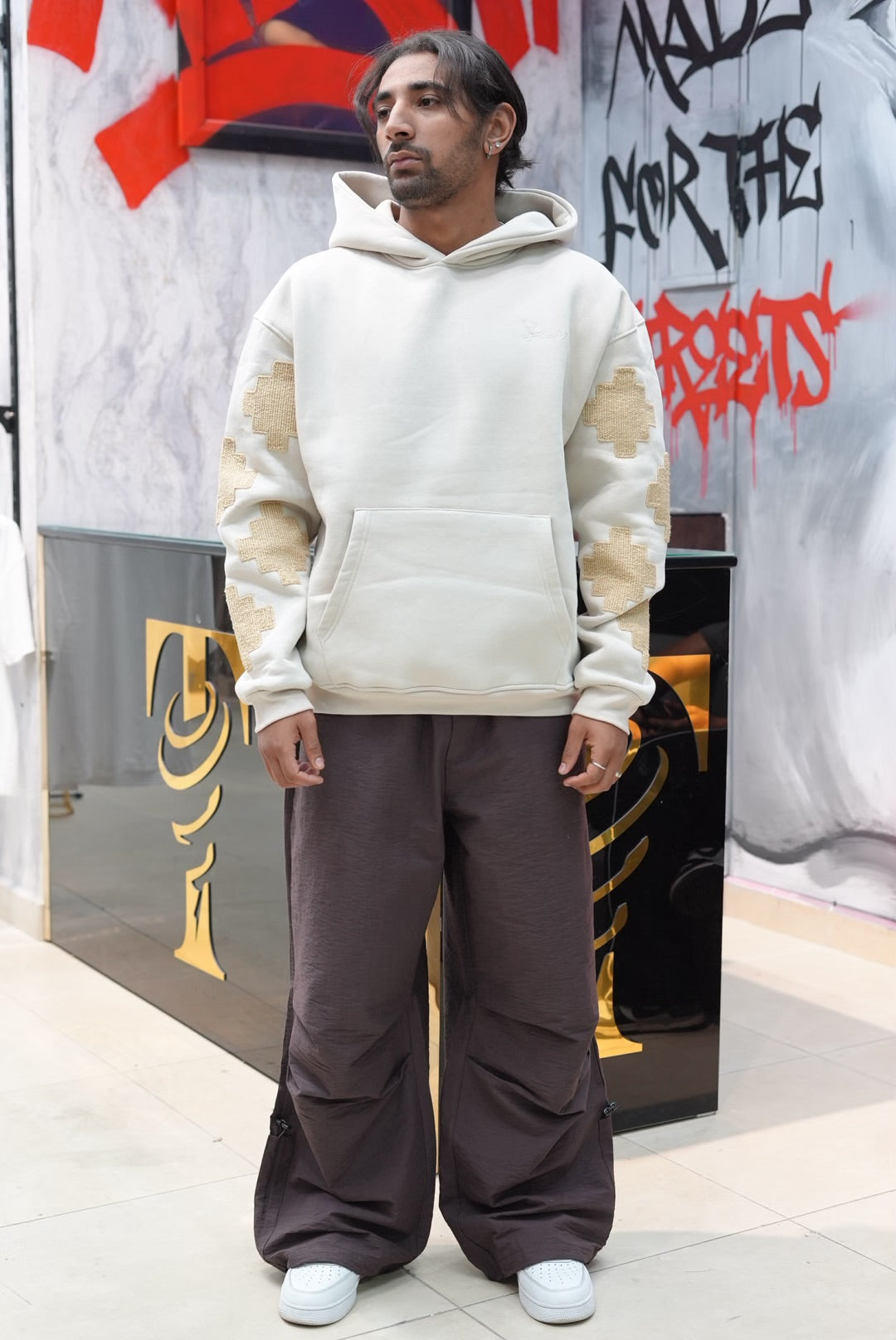 HOODIES SW ++ BEIGE 4987