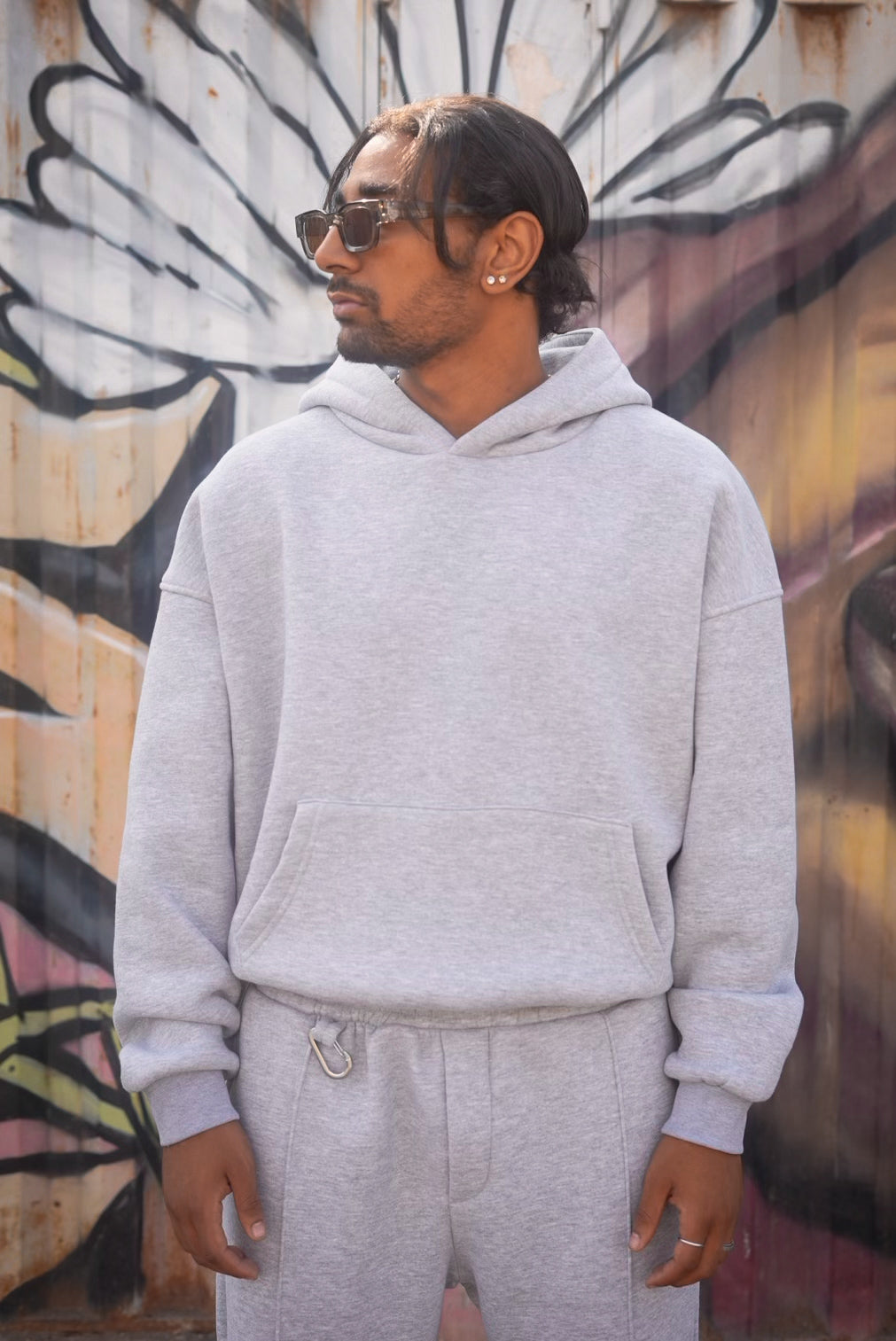 ENSEMBLE SWEET PANTS TREETS GREY BR