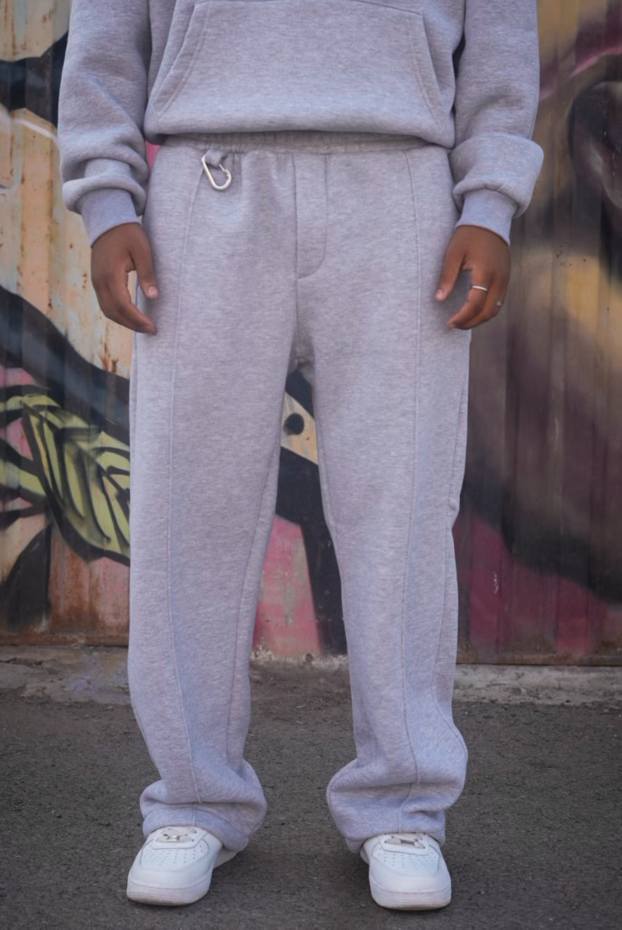 ENSEMBLE SWEET PANTS TREETS GREY BR