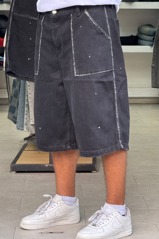 SKATER JORTS NOIR TCHATCHA