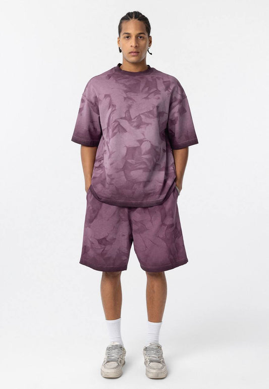 ENSEMBLE OVERSIZE BURGUNDY E90-05