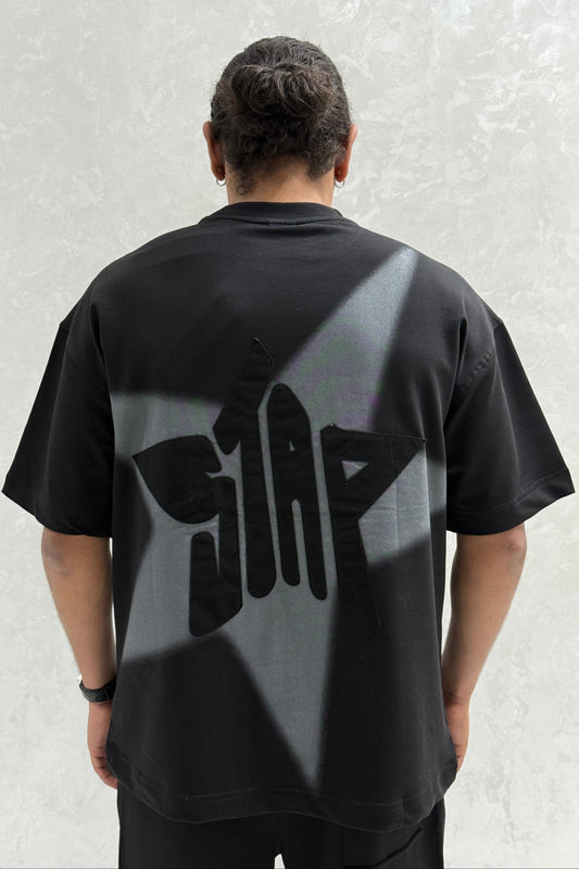 T-SHIRT PZ STAR NOIR