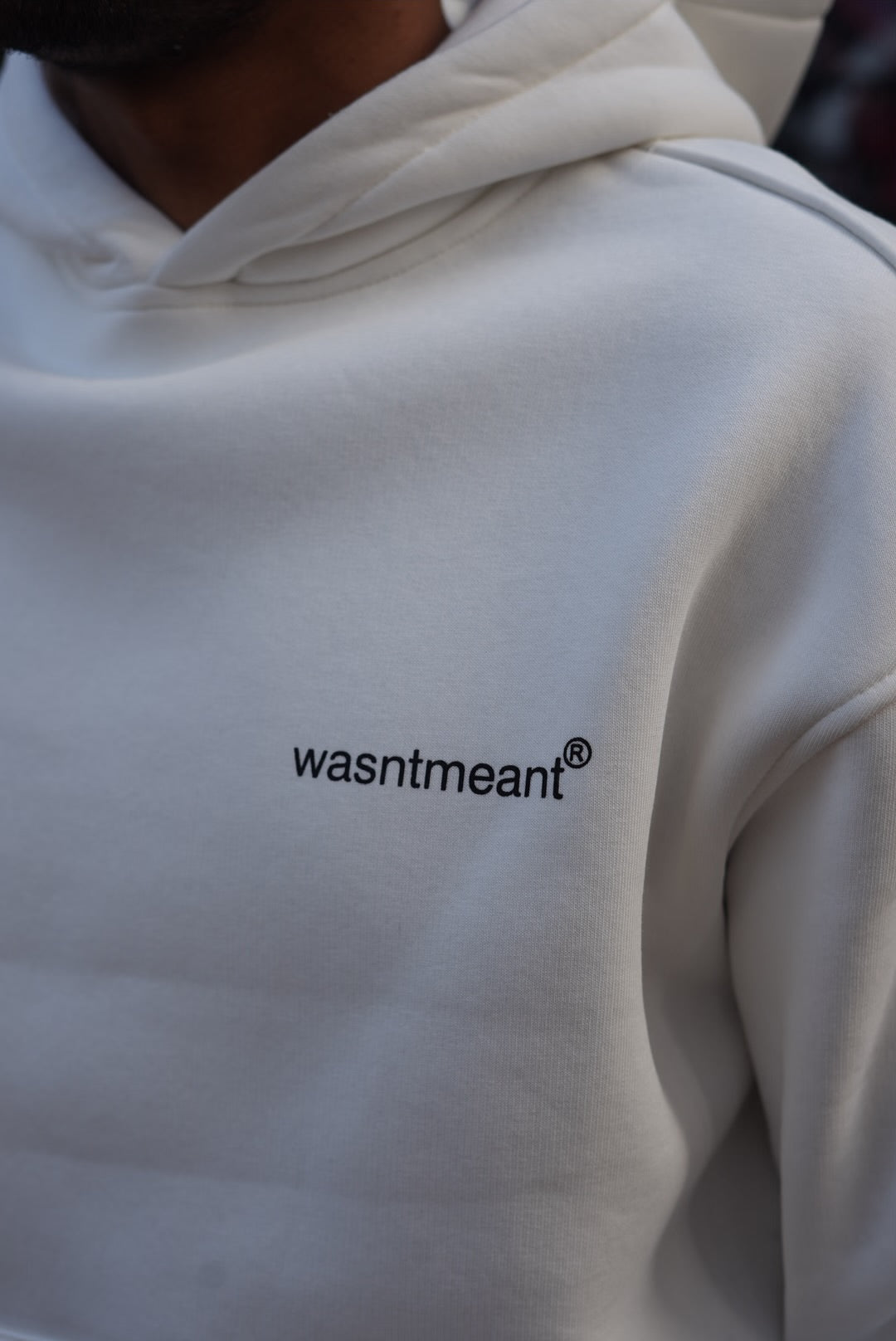 HOODIES WASNTMEANT WHITE E71-74