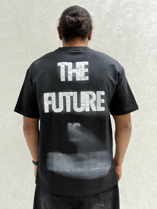 T-SHIRT THE FUTURE IS NOIR YG-347