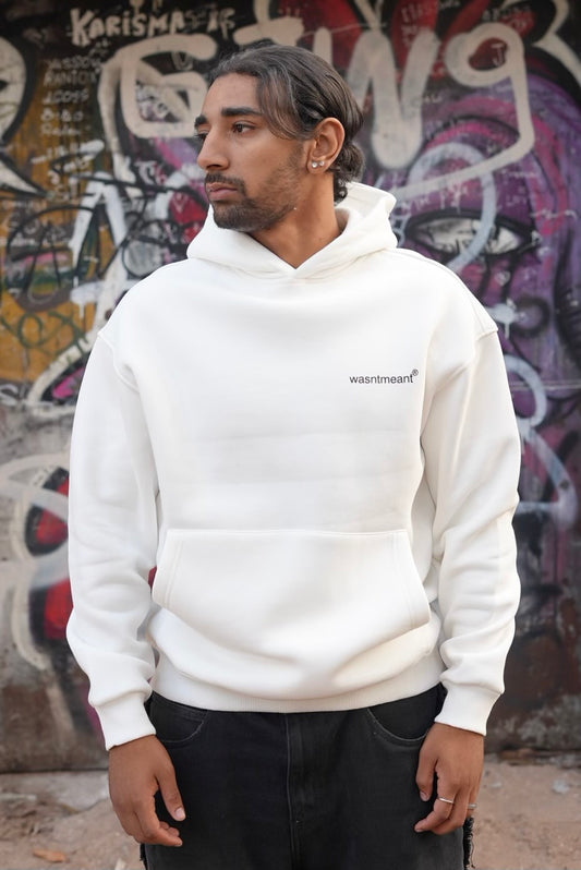 HOODIES WASNTMEANT WHITE E71-74