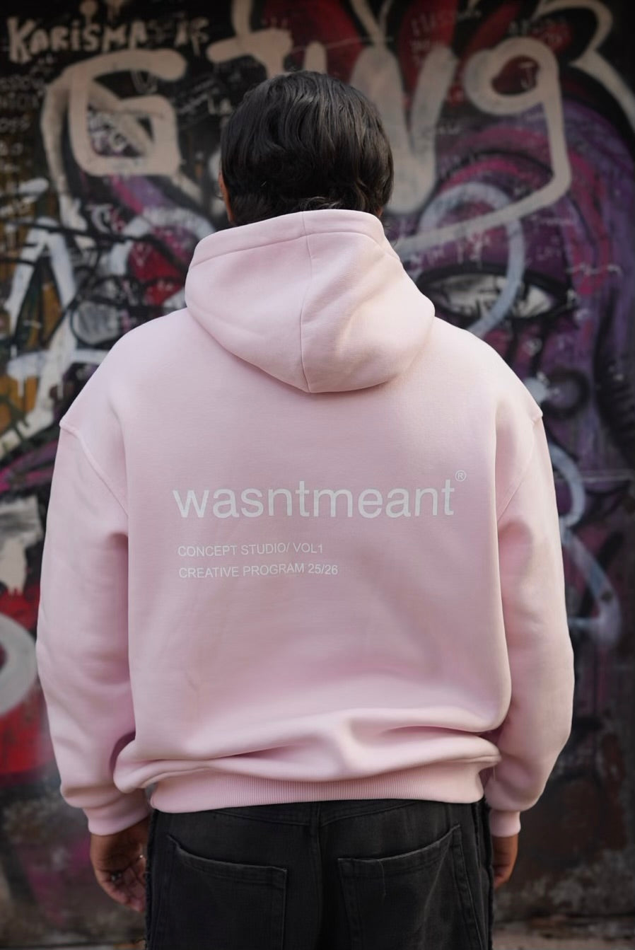 HOODIES WASNTMEANT PINK E71-74
