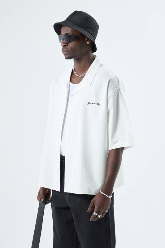 CHEMISE LIVE YOUR LIFE BLANCHE (ES) E70-189
