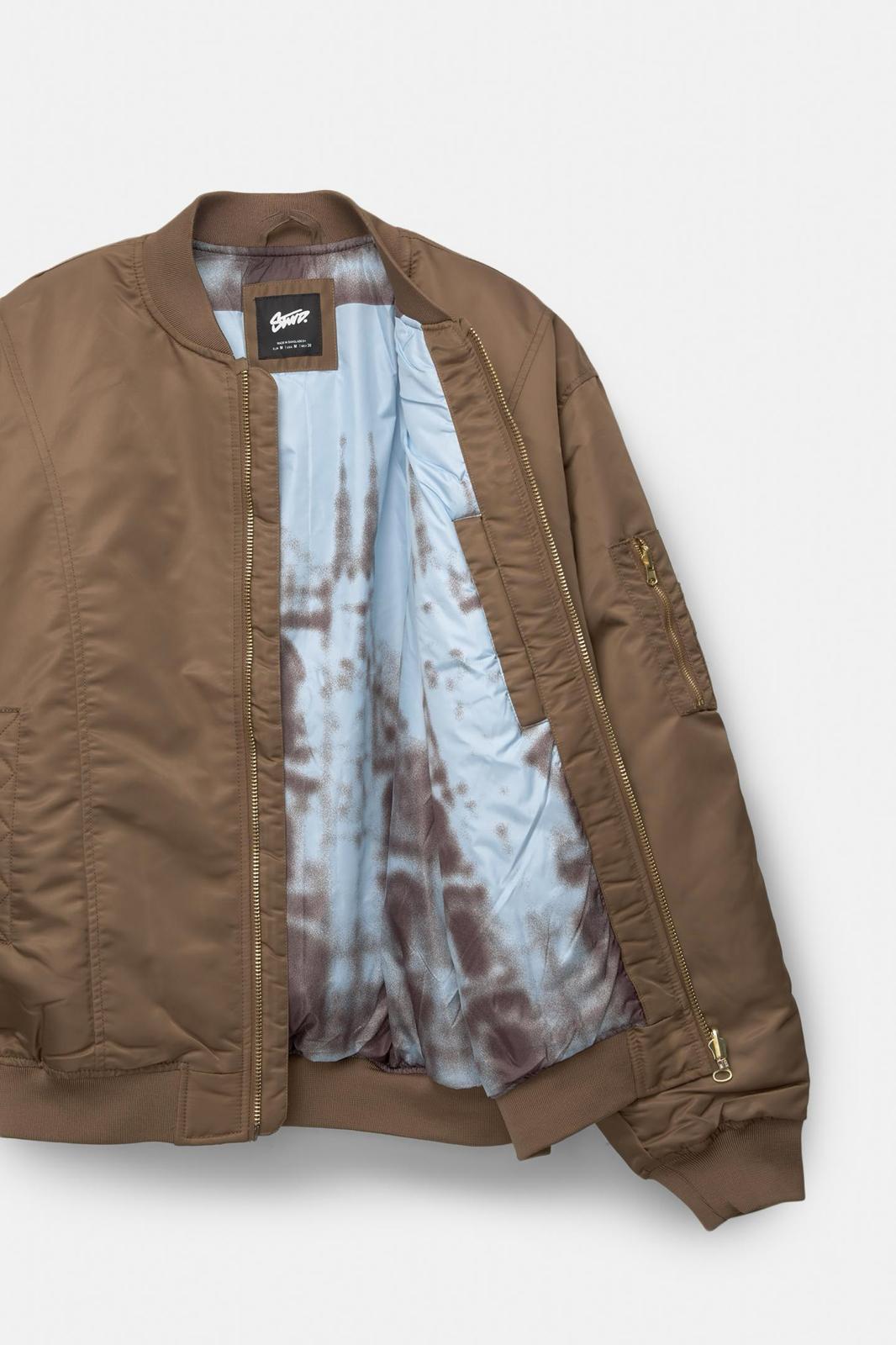 EMBROIDERED STWD BOMBER P&B