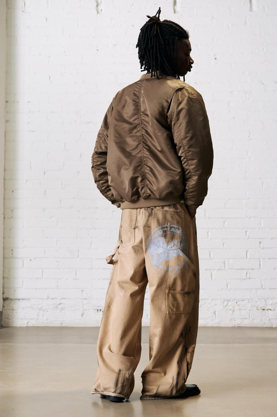 EMBROIDERED STWD BOMBER P&B