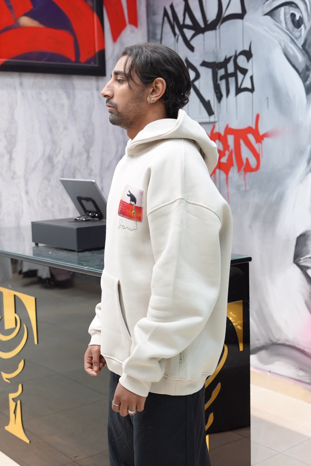 HOODIES SW BEIGE 4976