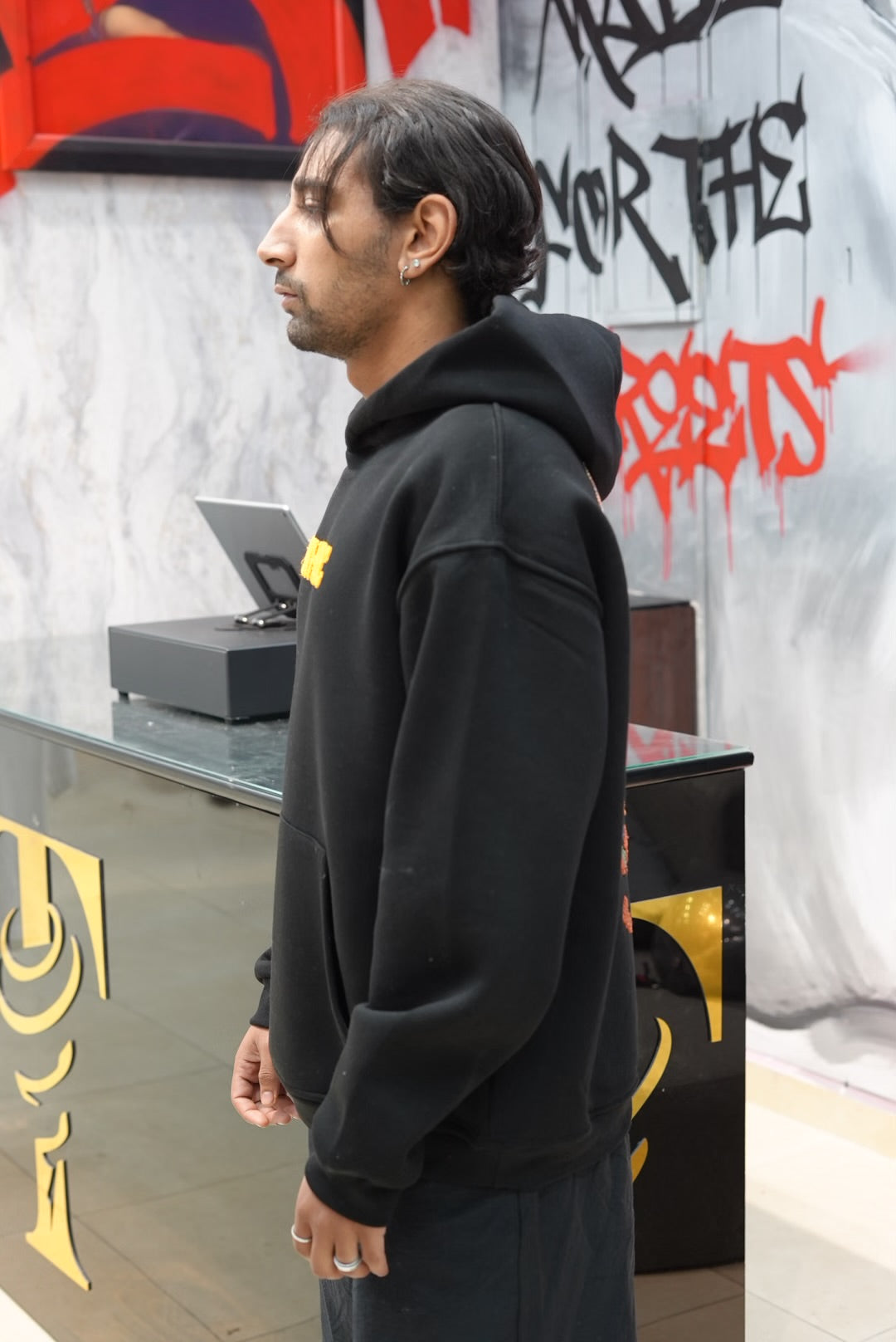 HOODIES SW AUTHENTIC BLACK 4960