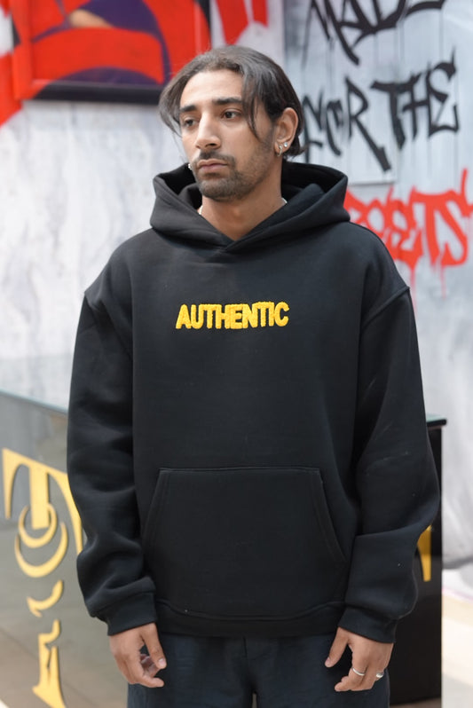 HOODIES SW AUTHENTIC BLACK 4960