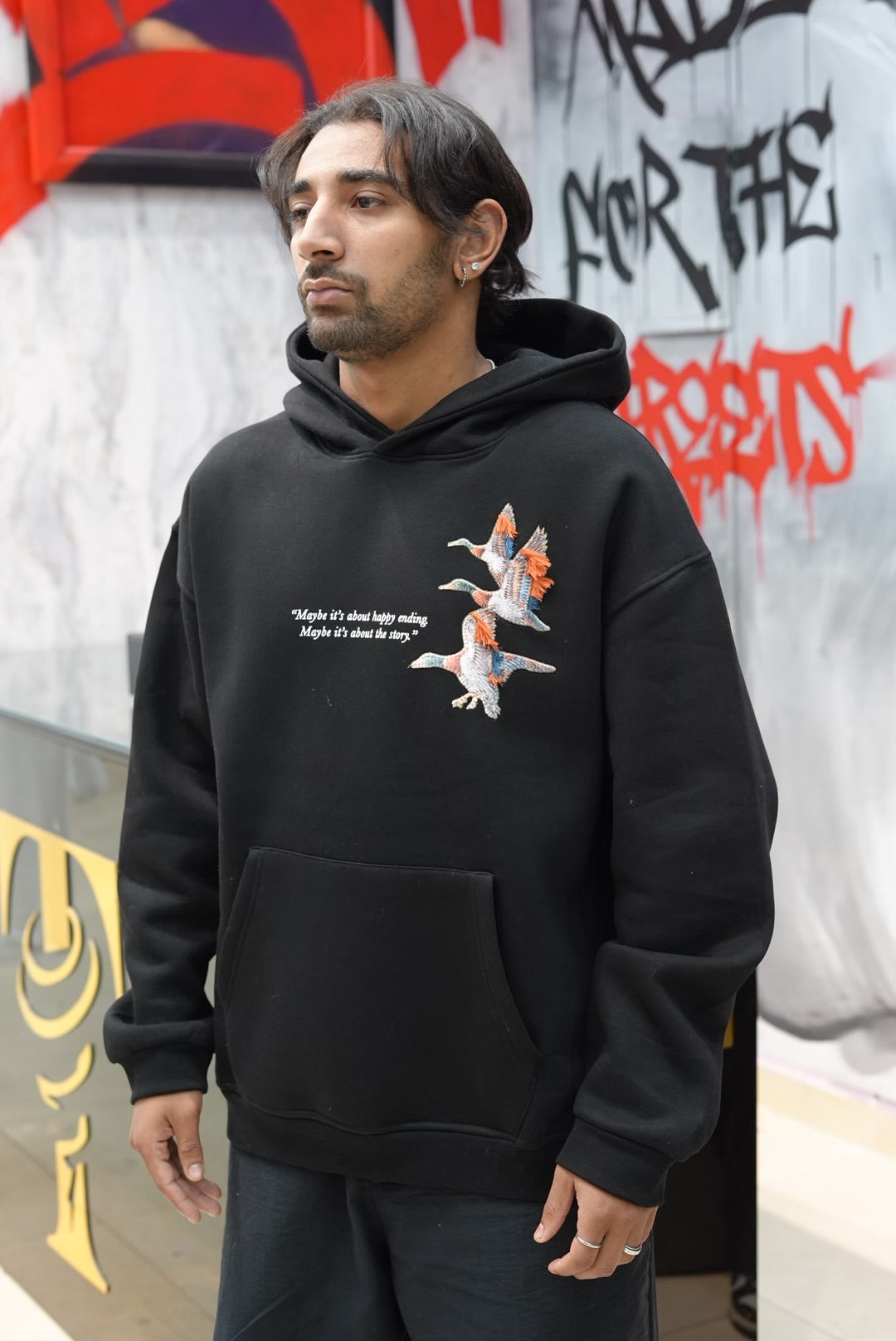 HOODIES SW BLACK 4996